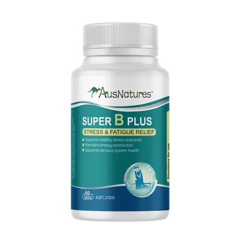 Viên Uống Vitamin B Tổng Hợp AusNatures Super B Plus - Hỗ Trợ Giảm Căng Thẳng, Tăng Cường Năng Lượng & Sức Khỏe Thần Kinh