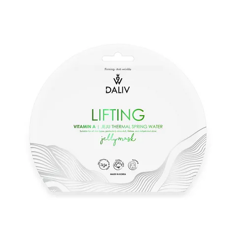 Combo 5 Mặt Nạ Daliv Nâng Cơ Vitamin A - Chống Lão Hóa, Dưỡng Da Mềm Mịn 30g, Hỗ Trợ Trẻ Hóa Da, Duy Trì Độ Ẩm