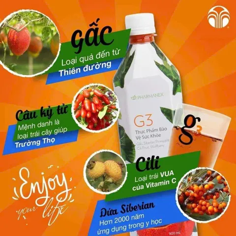Nước Trái Cây G3 SUPERFRUIT BLEND 900ml - Hỗn Hợp Vitamin Tăng Cường Miễn Dịch, Hỗ Trợ Tiêu Hóa Và Làm Đẹp Da
