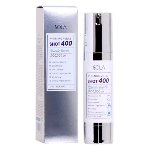 Vi Kim Sinh Học SOLA Whitening Veedle Shot - Serum Làm Sáng Da, Cung Cấp Độ Ẩm, Giảm Thâm Nám, Chống Lão Hóa Từ Thiên Nhiên