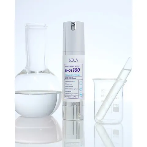 Vi Kim Sinh Học SOLA Whitening Veedle Shot - Serum Làm Sáng Da, Cung Cấp Độ Ẩm, Giảm Thâm Nám, Chống Lão Hóa Từ Thiên Nhiên
