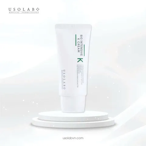 Kem Dưỡng Usolab Bio Intensive K Cream 50ml - Phục Hồi, Làm Dịu Da Nhạy Cảm, Dưỡng Ẩm Sâu, Chăm Sóc Da Tổn Thương nhiễm cort