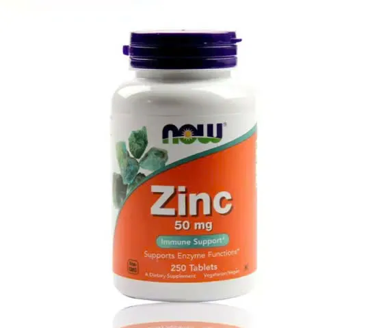 Viên Uống Bổ Sung Kẽm ZinC 50mg Now Foods - Hỗ Trợ Miễn Dịch, Làm Đẹp Da, Giảm Mụn và Cải Thiện Sinh Lý Nam Nữ