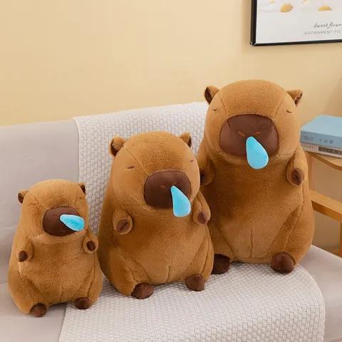 Gấu Bông Chuột Lang Nước Capybara Mềm Mịn