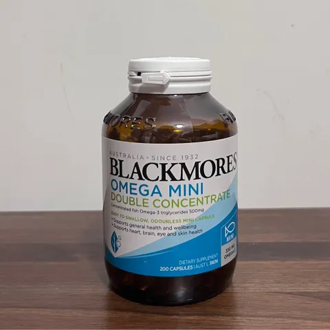 Dầu cá không mùi Blackmore Fish Oil 1000 Odourless ( 200 viên ), hàng mới date xa