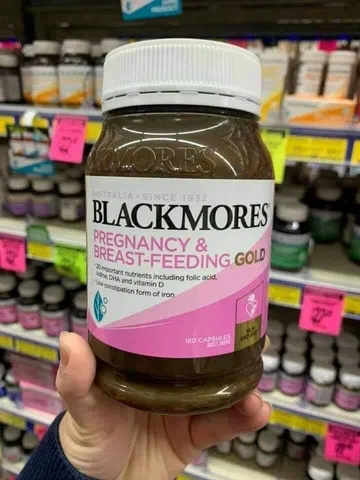 Vitamin Tổng Hợp Blackmores Úc 180v - Dinh Dưỡng Cho Mẹ Bầu & Cho Con Bú, Tăng Cường Trí Não Và Tiêu Hóa