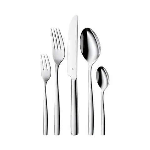 Bộ đồ ăn 60 món WMF Palma - Thìa, Dĩa, Dao Cao Cấp cho Tiệc Nhà Hàng và Gia Đình - Sang Trọng, Hiện Đại, Dùng Máy Rửa Bát