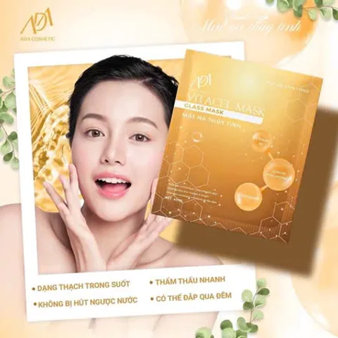 Mặt Nạ Thuỷ Tinh Dạng Thạch Trong Suốt ( Hộp 6 miếng ) ADA Group