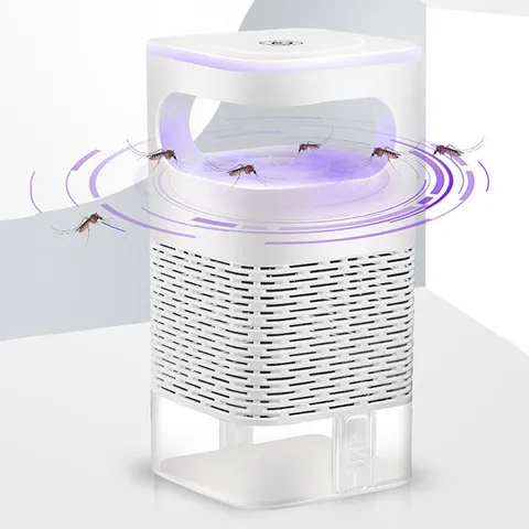 Đèn Bắt Muỗi Thông Minh Hút Côn Trùng LED - Đèn Diệt Muỗi Tự Động Sạc USB Kiểu Dáng Nhỏ Gọn, An Toàn Cho Gia Đình