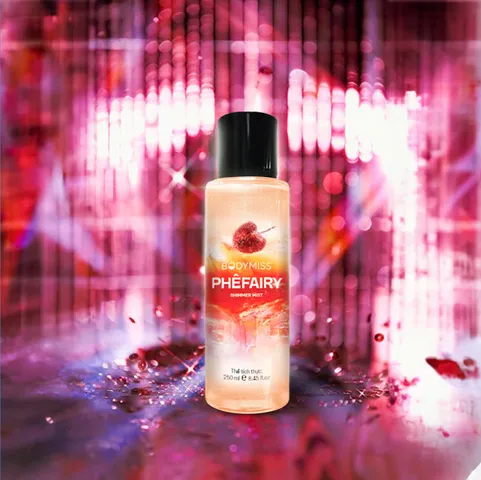 BODYMIST NHŨ NƯỚC HOA NỮ UNISEX XỊT THƠM BODY KIM TUYẾN 250ML/CHAI- BODYMISS