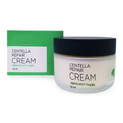 Kem Rau Má GoodnDoc Centella Repair Cream - Dưỡng Ẩm Da, Giảm Lão Hóa, Phục Hồi Da Nhạy Cảm, Chống Oxy Hóa, Dưỡng Trắng Da