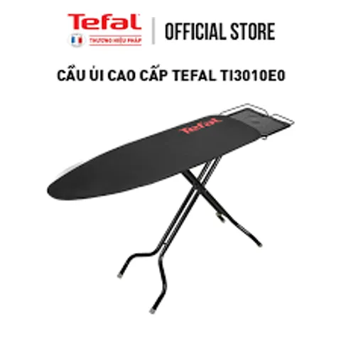 Cầu Là Cao Cấp Tefal TI3010E0 - Đế Bàn Ủi Thang Điều Chỉnh, Chất Liệu Cotton An Toàn, Thiết Kế Gập Tiện Lợi