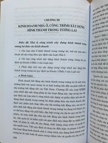 Tổng Luận và Bình Giải Luật Kinh Doanh Bất Động Sản 2023 - Sửa Đổi Bổ Sung 2024, Hướng Dẫn Chi Tiết Từng Điều Khoản Pháp Lý