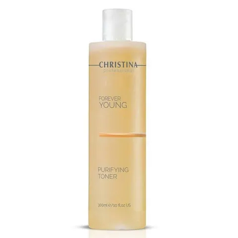 Toner Christina Forever Young Purifying 300ml - Nước Hoa Hồng Giúp Trẻ Hóa Da, Cấp Ẩm và Làm Sạch Da Tươi Mát, Chăm Sóc Da Tự Nhiên