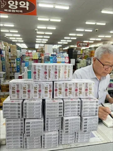 Viên tẩy giun Zelcom Tab hộp 1 viên Hàn Quốc cho bé từ 2 tuổi
