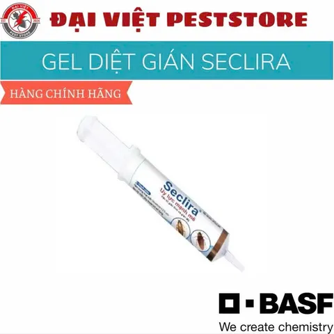 Gel diệt gián Đức SECLIRA tuýp 30g Nhập khẩu từ Mỹ