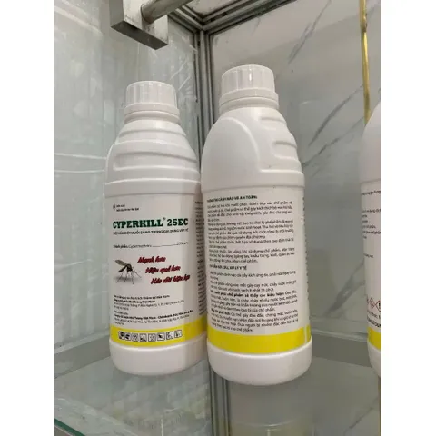 Chế Phẩm Diệt Muỗi CYPERKILL 25EC - Hiệu Quả Cao, Thân Thiện Với Môi Trường, An Toàn Cho Gia Đình, Dễ Dàng Sử Dụng, Chai 1 Lít