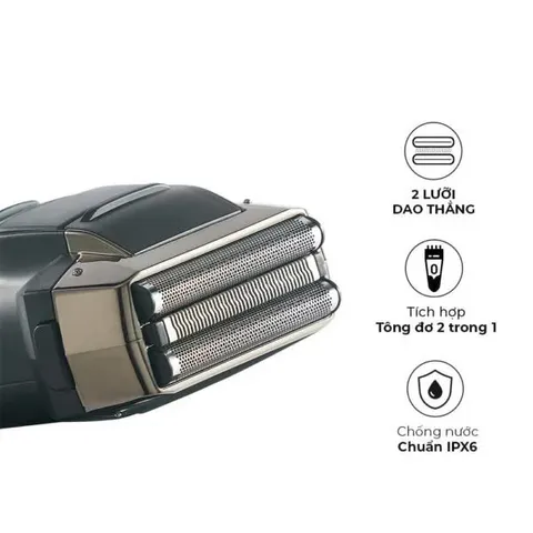 Máy Cạo Râu MAGIC B-64 - Dung Lượng Pin 800mAh, Thiết Kế Kháng Nước IPX6, Cạo Sạch Nhanh Chóng & Hiệu Quả, Sử Dụng Tiện Lợi