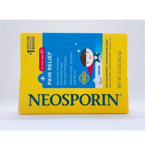 Kem mỡ kháng viêm, liền sẹo cho bé trên 2 tuổi Neosporin For Kids