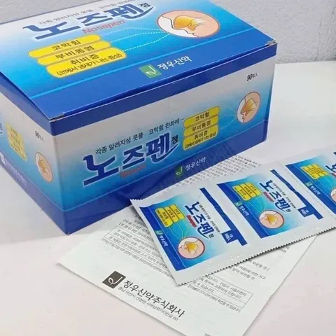 Viên Uống Giảm Viêm Xoang Nosepen Hàn Quốc 90 Gói - Thực Phẩm Chức Năng Từ Thảo Mộc Tự Nhiên, Hỗ Trợ Tăng Cường Sức Đề Kháng