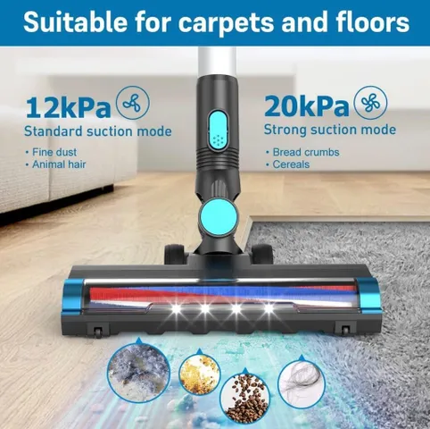 Máy Hút Bụi VICSOO W10 - Hút Đệm, Hút Sofa, Công Suất 120W, Thiết Kế Không Dây Tiện Lợi, Giải Pháp Vệ Sinh Hiệu Quả Cho Gia Đình