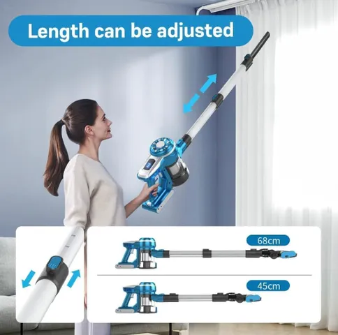 Máy Hút Bụi VICSOO W10 - Hút Đệm, Hút Sofa, Công Suất 120W, Thiết Kế Không Dây Tiện Lợi, Giải Pháp Vệ Sinh Hiệu Quả Cho Gia Đình