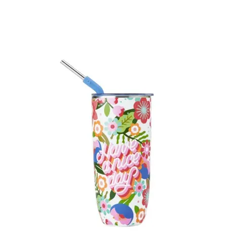 Cốc Giữ Nhiệt S'well 700ml Kèm Ống Hút - Thiết Kế Thông Minh, Giữ Nhiệt Lên Đến 5 Giờ Nóng, 18 Giờ Lạnh, An Toàn và Bền Vững