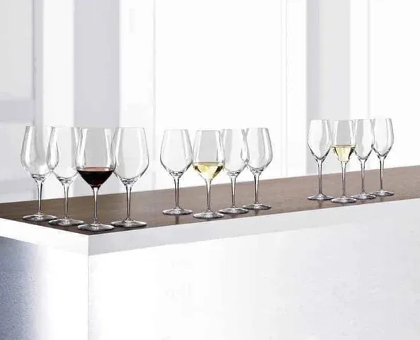 Bộ 12 Ly Cao Spiegelau 4400192 - Set Ly Uống Vang Đỏ, Vang Trắng, Champagne - Thiết Kế Tinh Tế, An Toàn Cho Sức Khỏe