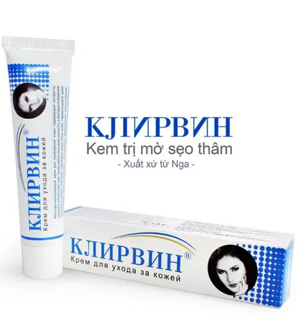 Kem Mờ Sẹo Klirvin Nga 25g - Giúp Làm Mờ Sẹo, Rạn Da & Quầng Thâm, Chiết Xuất Thiên Nhiên, Dưỡng Ẩm & Tái Tạo Da
