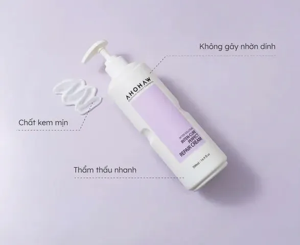 Kem Phục Hồi Da Treatment Ahohwa Inten - Giúp Da Khỏe Mạnh & Tươi Trẻ, Giãn Mao Mạch, Dưỡng Ẩm Sâu 80ml