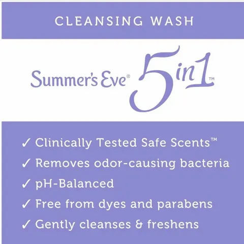 Dung Dịch Vệ Sinh Phụ Nữ Summer's Eve, DDVS Summer's Eve Cleansing Wash 444ml