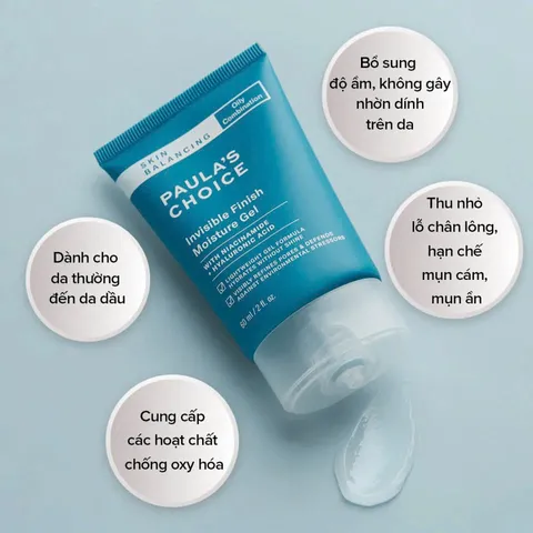 Gel Dưỡng Ẩm Ban Đêm Paula's Choice Skin Balancing - Cấp ẩm sâu, Thích hợp cho mọi loại da, Không gây nhờn rít