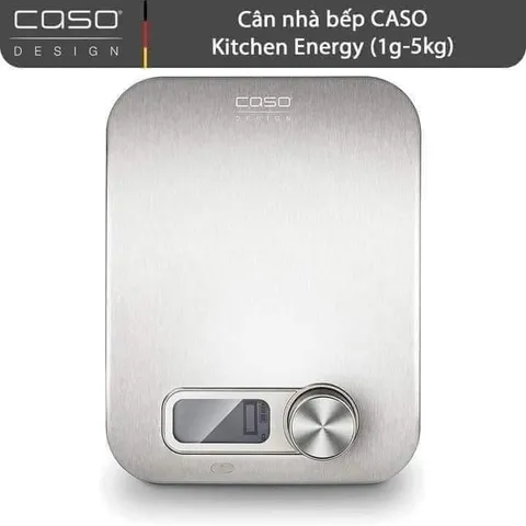 Cân nhà bếp CASO Kitchen Energy (không dùng pin, 1g-5kg)