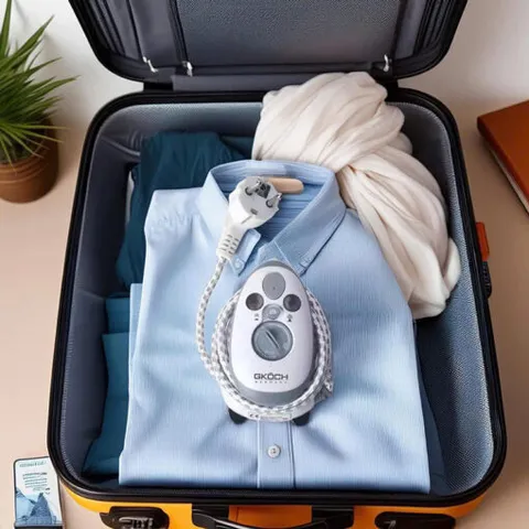 Bàn Là Du Lịch Mini GKÖCH - Bàn Là Hơi Nước Siêu Nhỏ Gọn, Chính Hãng, Phù Hợp Mọi Chất Liệu, Dễ Dàng Mang Theo