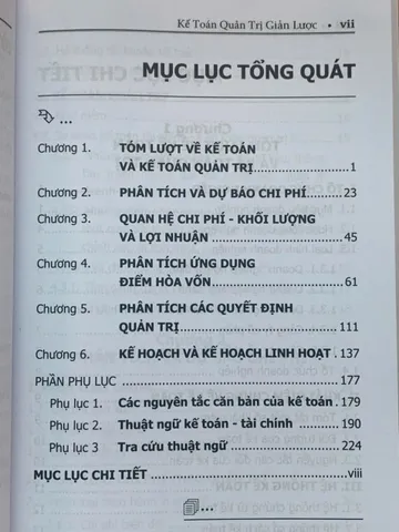 Kế toán quản tri giản lược