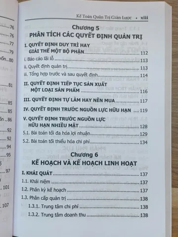 Kế toán quản tri giản lược