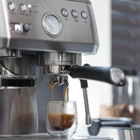 Máy Pha Cà Phê Solis Grind & Infuse Compact - Espresso Tích Hợp Máy Xay & Cần Đánh Sữa, Chất Lượng Cao, Tiết Kiệm Năng Lượng