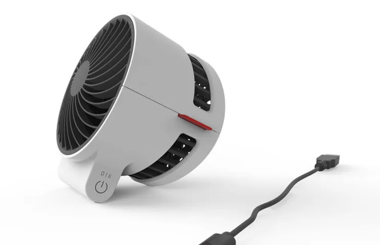 Quạt Mini BONECO F50 - Quạt Cầm Tay USB Di Động Năng Động, Thiết Kế Hiện Đại, Luồng Gió Mát Mẻ cho Văn Phòng và Đi Du Lịch