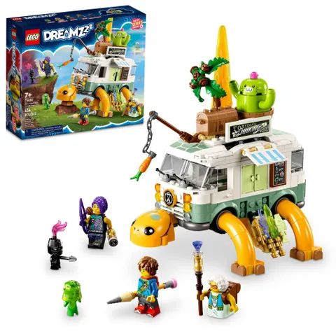 Bộ Đồ Chơi Xếp Hình LEGO Dreamzzz - Xe Van Hình Rùa Của Quý Bà Castillo 71456, 434 Chi Tiết - Trải Nghiệm Phiêu Lưu Kỳ Diệu Cho Trẻ Em