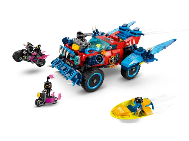 Đồ Chơi Xếp Hình Chính Hãng LEGO DREAMZzz Crocodile Car 71458 - 494 Chi Tiết