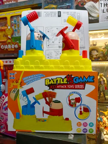 Đồ Chơi Đập Búa Đối Kháng Battle Game - Trò Chơi Giải Trí Vui Nhộn Cho Bạn Trẻ, Thử Thách Phản Xạ và Khéo Léo