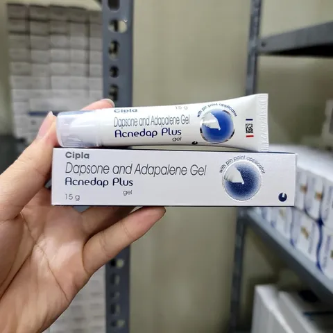 Acnedap Gel 15g Ngăn Ngừa Mụn Viêm, Mụn Nội Tiết, Mụn Ẩn - Sản Phẩm Chăm Sóc Da Từ Cipla, Xuất Xứ Ấn Độ