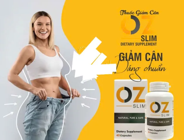 Viên Uống Giảm Cân Oz Slim 40 Viên - Giải Pháp Giảm Cân An Toàn & Hiệu Quả Nhập Khẩu Mỹ, Hỗ Trợ Kiểm Soát Cơn Thèm Ăn