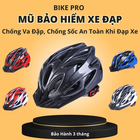 Nón Bảo Hiểm Xe Đạp Thể Thao Siêu Nhẹ Điều Chỉnh Kích Thước cho Nam Nữ - Bảo Vệ Đầu Trong Các Hoạt Động Ngoài Trời