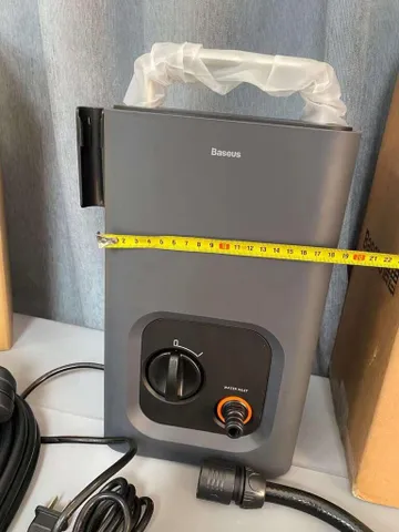 Máy Rửa Xe Di Động BASEUS F0 - Áp Lực 90 Bar, Công Suất 1000W, Thiết Kế Nhỏ Gọn, Chống Nước IPX5, Tiện Lợi Cho Việc Chăm Sóc Ô Tô