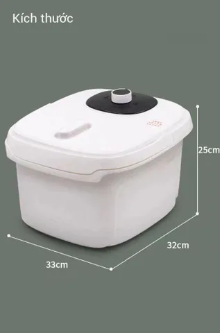 Bồn Ngâm Chân Nước Nóng NANJIREN - Thiết Bị Massage Thư Giãn Tại Nhà, Giảm Căng Thẳng, Cải Thiện Tuần Hoàn Máu