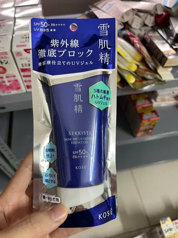 Kem Chống Nắng Kose Sekkisei UV Gel SPF50+ PA++++ 90g - Chăm Sóc Da Mặt, Bảo Vệ Tia UV, Dưỡng Ẩm, Da Mịn Màng, Hàng Nhật Chính Hãng