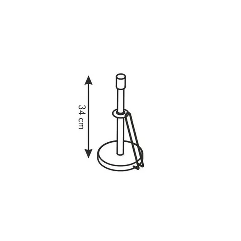 Giá đựng giấy bếp Tescoma PRESIDENT màu bạc - Dụng cụ nhà bếp inox cao cấp, thiết kế thời trang và tiện dụng