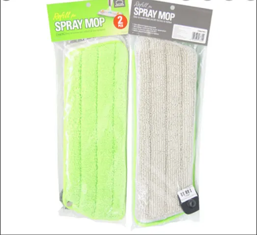 Bông Lau Thay Thế Lock&Lock ETM461RFL - Bộ 2 Bông Lau Microfiber Siêu Thấm Chuyên Dụng Cho Cây Lau Nhà 35.5x12cm