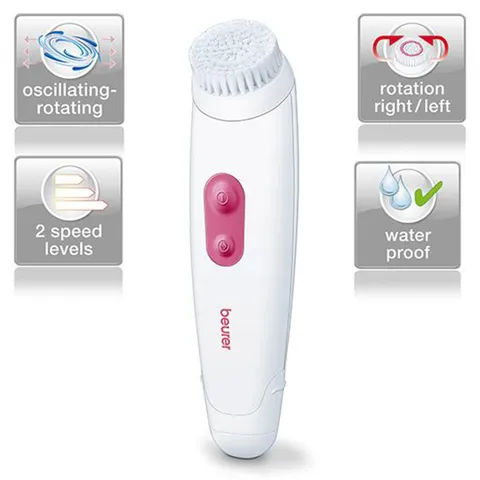 Máy Rửa Mặt Beurer FC48 - Thiết Bị Làm Sạch Sâu Lỗ Chân Lông, Ngăn Ngừa Mụn, Chăm Sóc Da Mặt Hiệu Quả, Sản Phẩm Chất Lượng Đức